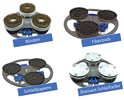 Trivo-Disc II – Der vielseitige Dreischeibenteller